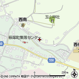 鹿児島県鹿屋市飯隈町3071-2周辺の地図