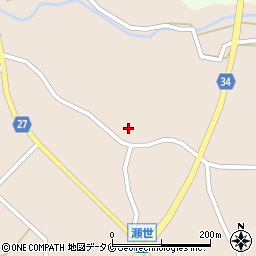 鹿児島県南九州市知覧町瀬世1661周辺の地図