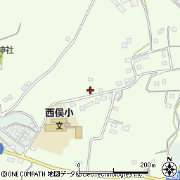 鹿児島県鹿屋市飯隈町2962周辺の地図