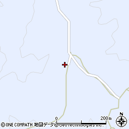 鹿児島県南さつま市加世田津貫10660周辺の地図