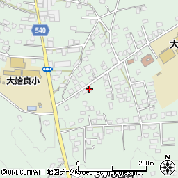 鹿児島県鹿屋市田淵町794周辺の地図