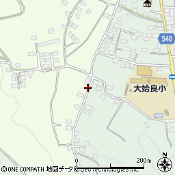 鹿児島県鹿屋市横山町1422周辺の地図