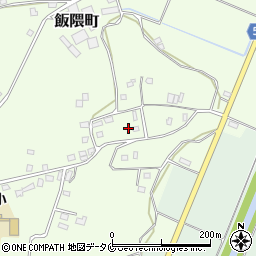 鹿児島県鹿屋市飯隈町2899周辺の地図