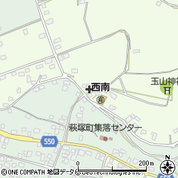 鹿児島県鹿屋市飯隈町3103-1周辺の地図