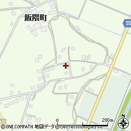 鹿児島県鹿屋市飯隈町2898周辺の地図