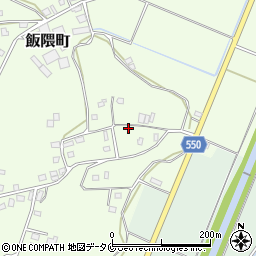 鹿児島県鹿屋市飯隈町2908周辺の地図