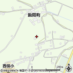 鹿児島県鹿屋市飯隈町2936-1周辺の地図