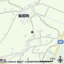 鹿児島県鹿屋市飯隈町2931周辺の地図