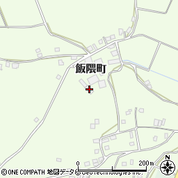 鹿児島県鹿屋市飯隈町2947周辺の地図