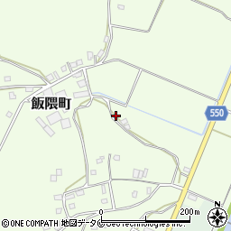 鹿児島県鹿屋市飯隈町1503周辺の地図