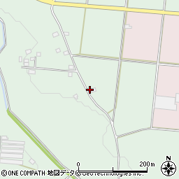 鹿児島県鹿屋市田淵町1206周辺の地図