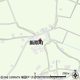 鹿児島県鹿屋市飯隈町1412周辺の地図