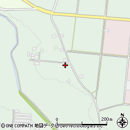 鹿児島県鹿屋市田淵町1229周辺の地図