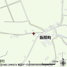 鹿児島県鹿屋市飯隈町1383周辺の地図
