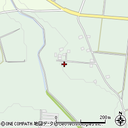 鹿児島県鹿屋市田淵町1255周辺の地図