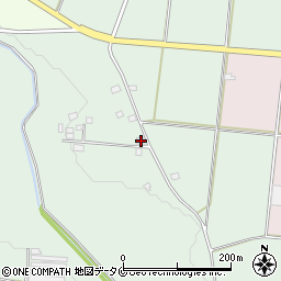 鹿児島県鹿屋市田淵町1228周辺の地図