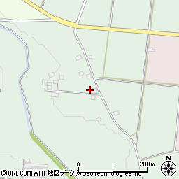 鹿児島県鹿屋市田淵町1222周辺の地図