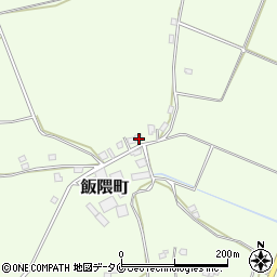 鹿児島県鹿屋市飯隈町1371-5周辺の地図