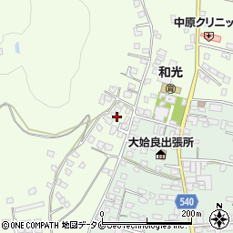 鹿児島県鹿屋市横山町1499周辺の地図