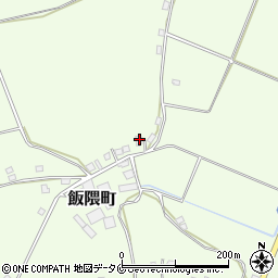 鹿児島県鹿屋市飯隈町1377周辺の地図