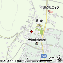 鹿児島県鹿屋市横山町1501周辺の地図