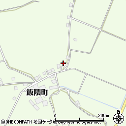 鹿児島県鹿屋市飯隈町3362周辺の地図