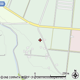 鹿児島県鹿屋市田淵町1218周辺の地図
