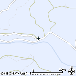 鹿児島県南さつま市加世田津貫22958周辺の地図
