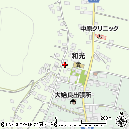 鹿児島県鹿屋市横山町1504周辺の地図