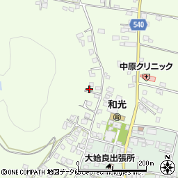 鹿児島県鹿屋市横山町1509周辺の地図