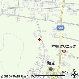 鹿児島県鹿屋市横山町1530周辺の地図