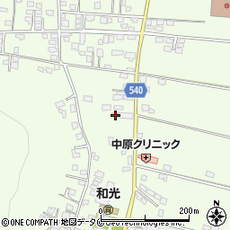 鹿児島県鹿屋市横山町1555周辺の地図