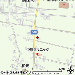 鹿児島県鹿屋市横山町1628周辺の地図