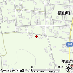 鹿児島県鹿屋市横山町1524周辺の地図