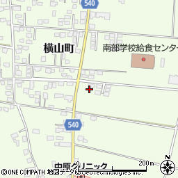 鹿児島県鹿屋市横山町1634周辺の地図
