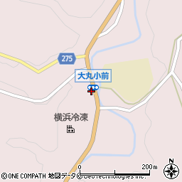 大丸校周辺の地図