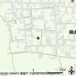 鹿児島県鹿屋市横山町2034周辺の地図