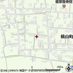 鹿児島県鹿屋市横山町2032周辺の地図