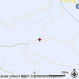鹿児島県南さつま市加世田津貫23567周辺の地図