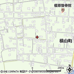 鹿児島県鹿屋市横山町2083周辺の地図