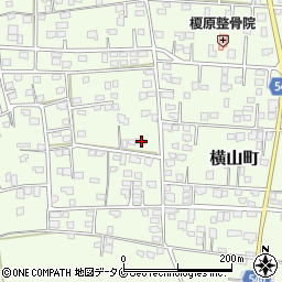 鹿児島県鹿屋市横山町2084周辺の地図