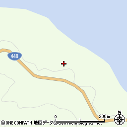 鹿児島県肝属郡肝付町波見1896周辺の地図