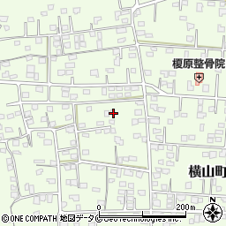 鹿児島県鹿屋市横山町2093周辺の地図