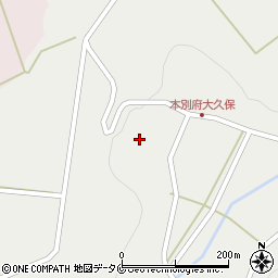 鹿児島県南九州市川辺町本別府6632周辺の地図