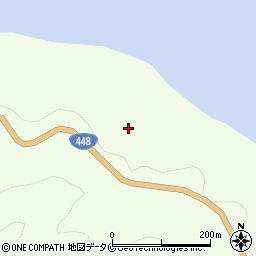 鹿児島県肝属郡肝付町波見1824周辺の地図