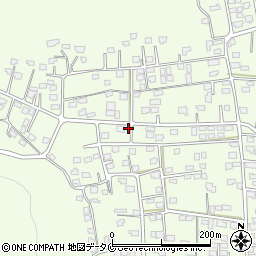 鹿児島県鹿屋市横山町2200周辺の地図