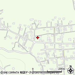 鹿児島県鹿屋市横山町2176周辺の地図