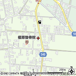 鹿児島県鹿屋市横山町1945周辺の地図