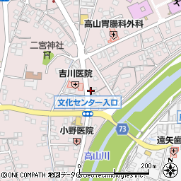 生駒食堂周辺の地図