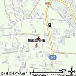 鹿児島県鹿屋市横山町1947周辺の地図